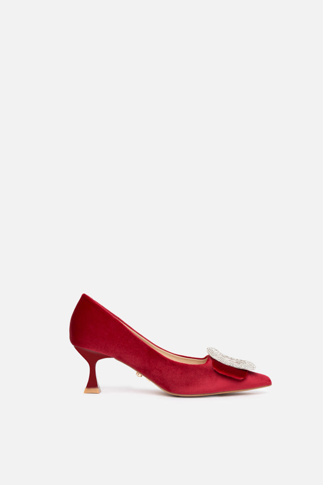 DECOLLETE ASTRAE BORDEAUX