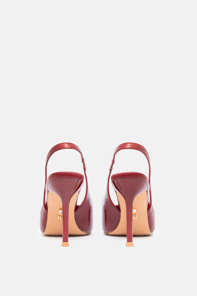 SLINGBACK AYORA BORDEAUX
