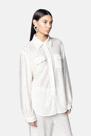 CAMICIA MONACO ARGENTO