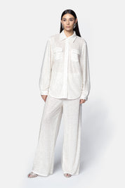 CAMICIA MONACO ARGENTO