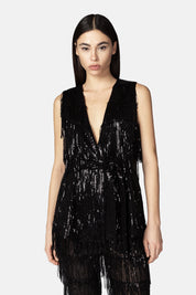CEMILE BLACK VEST