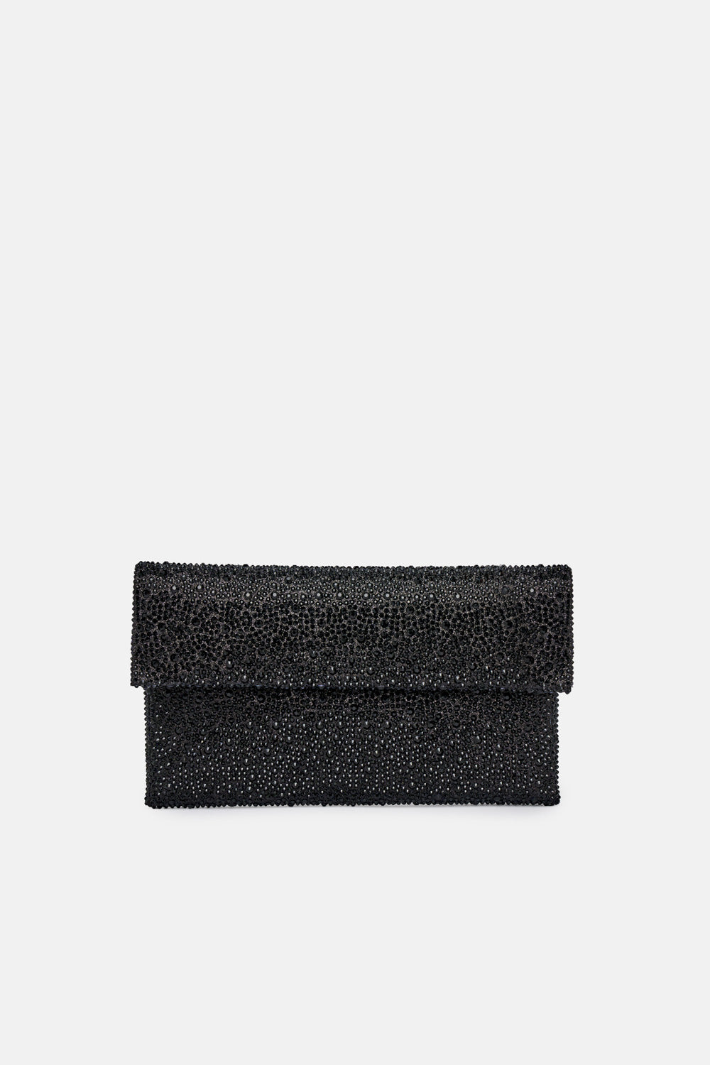 POCHETTE STRASS CARENA NERA
