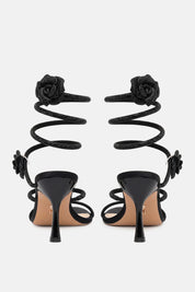 SANDALI CORAL NERO