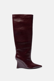 DIADEMA BORDEAUX HIGH BOOTS