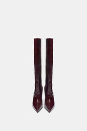 DIADEMA BORDEAUX HIGH BOOTS