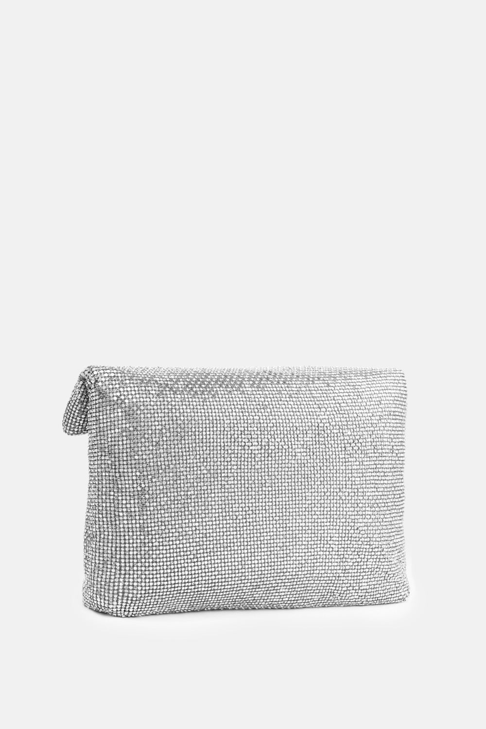 MAXI POUCH DUNHAM METAL ARGENTO