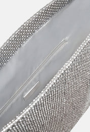 MAXI POUCH DUNHAM METAL ARGENTO