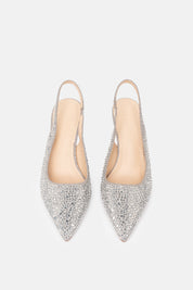 EINDHOVEN SILVER SLINGBACK