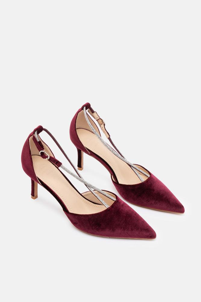 DECOLLETE FERIEL BORDEAUX
