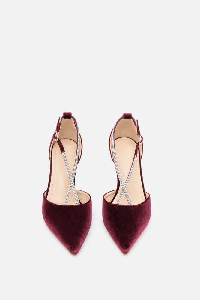 DECOLLETE FERIEL BORDEAUX