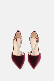 DECOLLETE FERIEL BORDEAUX