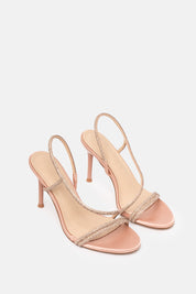 FLAMENCO POWDER PINK SANDALS
