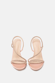 FLAMENCO POWDER PINK SANDALS