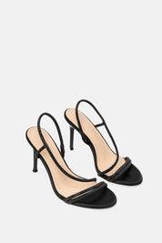 SANDALI FLAMENCO NERO