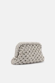 POCHETTE KAIRA ARGENTO