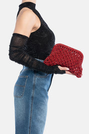 POCHETTE KAIRA ROSSA