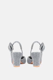 SLINGBACK KRIVA GRIGIO NERO