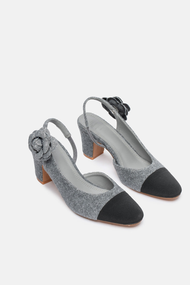 SLINGBACK KRIVA GRIGIO NERO