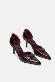 DECOLLETE LYSOR BORDEAUX
