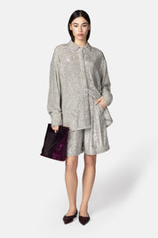 MELEK OVER SILVER SHIRT