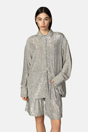 MELEK OVER SILVER SHIRT