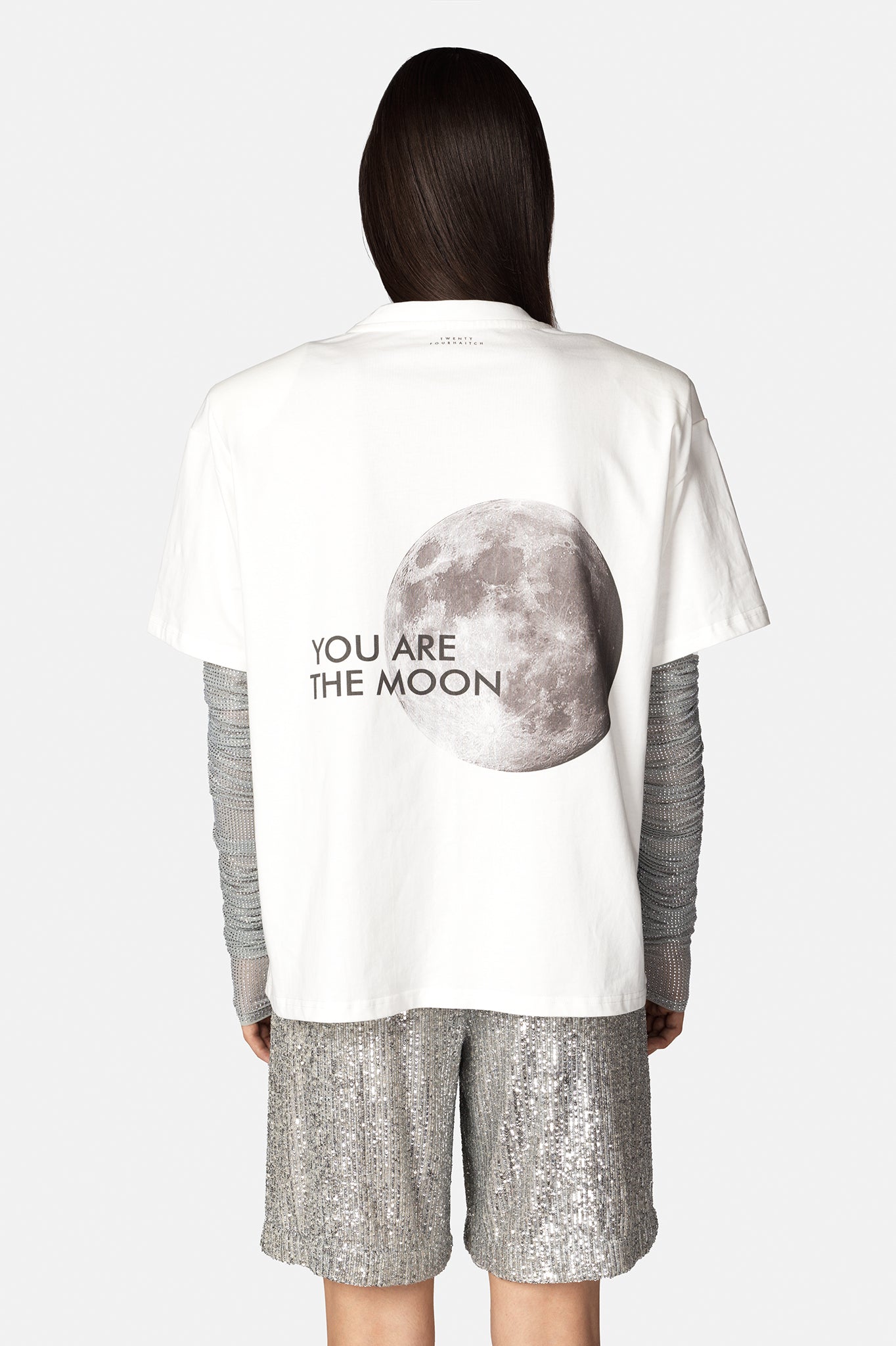 MOON T-SHIRT BIANCA