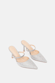 Mango Clog Silver