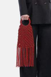 HAND BAG MARONTI ROSSA