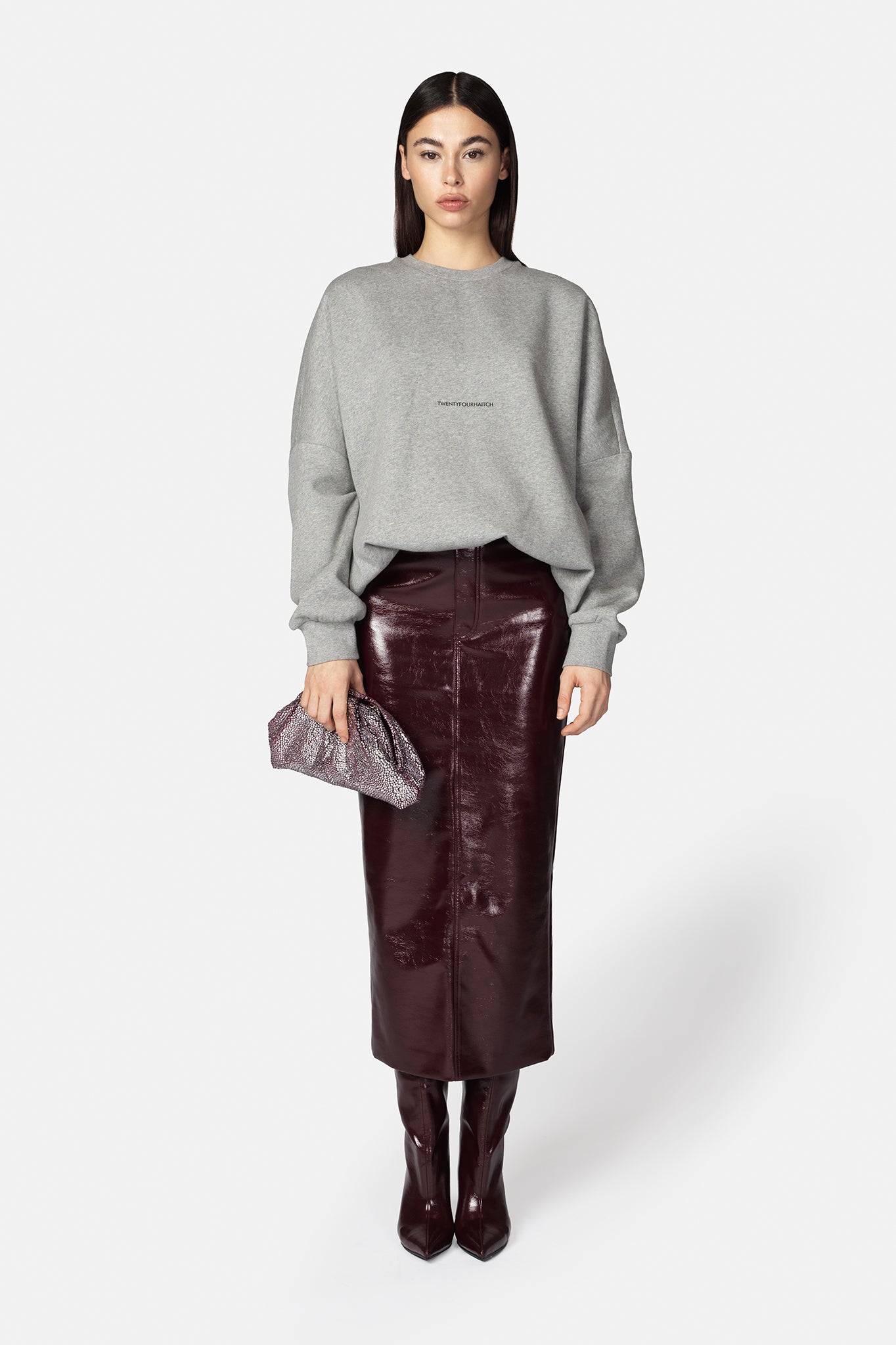 NEHIR GRAY SWEATSHIRT