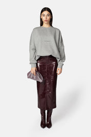NEHIR GRAY SWEATSHIRT
