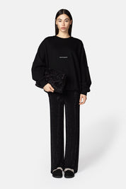 NEHIR BLACK SWEATSHIRT