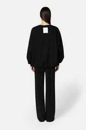 NEHIR BLACK SWEATSHIRT