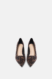 NURAN ANIMAL PRINT DÉCOLLETÉ