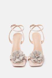 POSITANO NUDE SANDALS