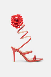 Poniente Sandals Red