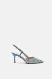 San Francisco Slingback Denim