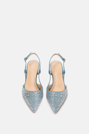 San Francisco Slingback Denim