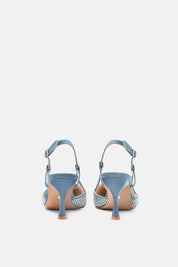 San Francisco Slingback Denim