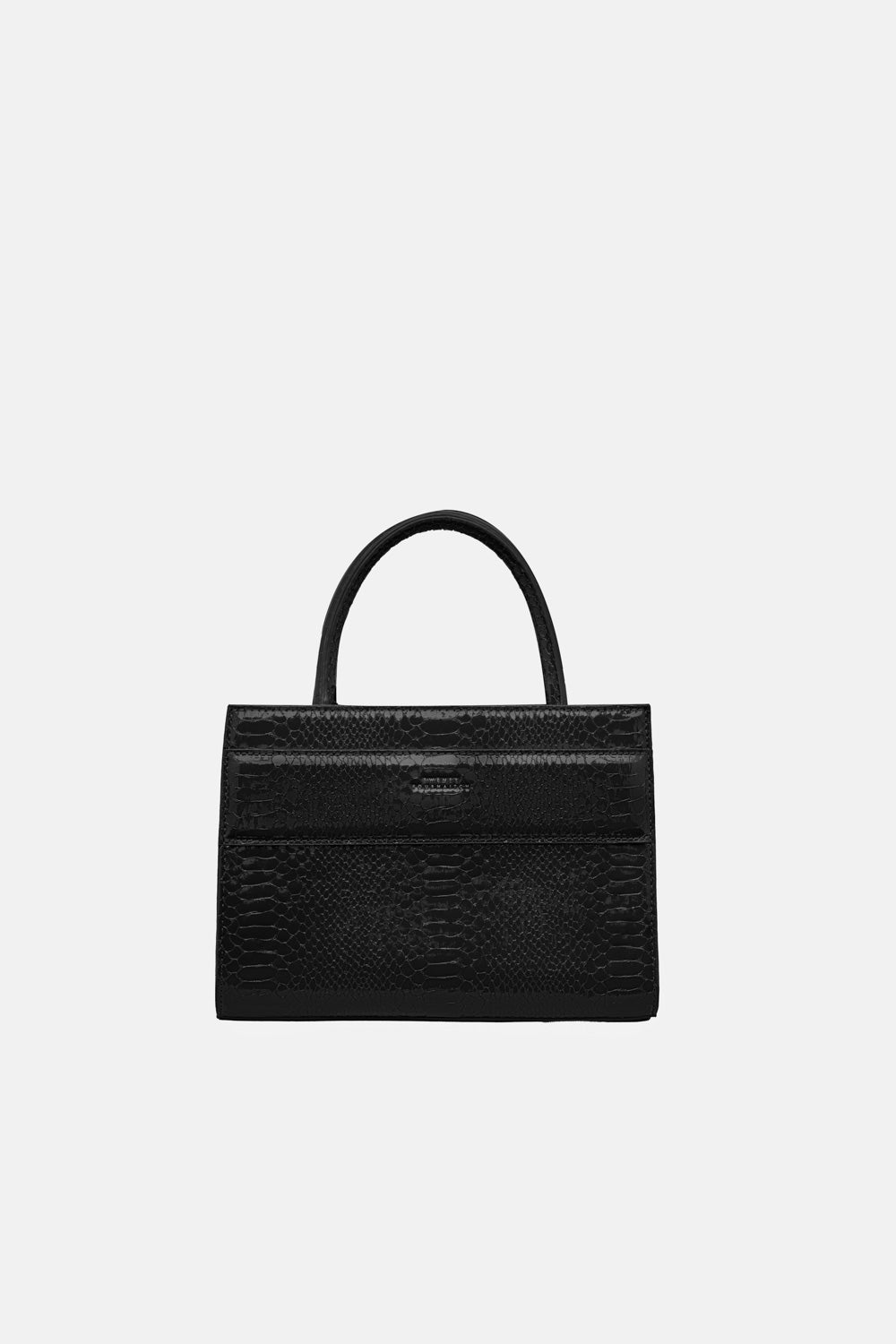 MINI TOTE BAG SERANE NERA PITONATA