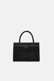 MINI TOTE BAG SERANE NERA PITONATA