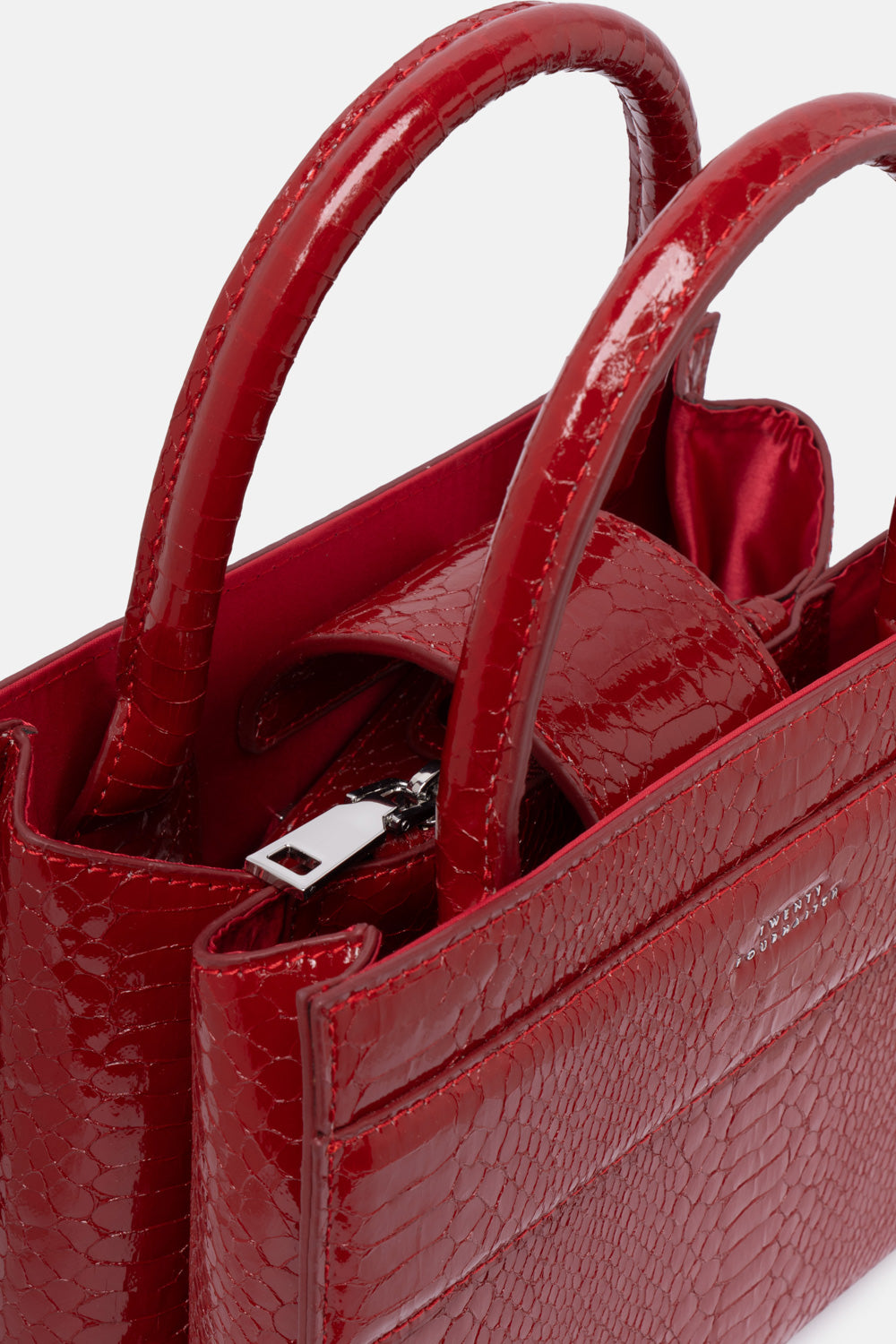 MINI TOTE BAG SERANE ROSSA PITONATA