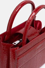 MINI TOTE BAG SERANE ROSSA PITONATA