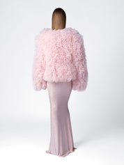 NEW ISTANBUL SKIRT POWDER PINK-CRYSTAL