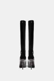 TISH BLACK HIGH BOOTS