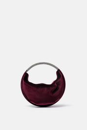 VELVET MERCURY PLUM MINI BAG
