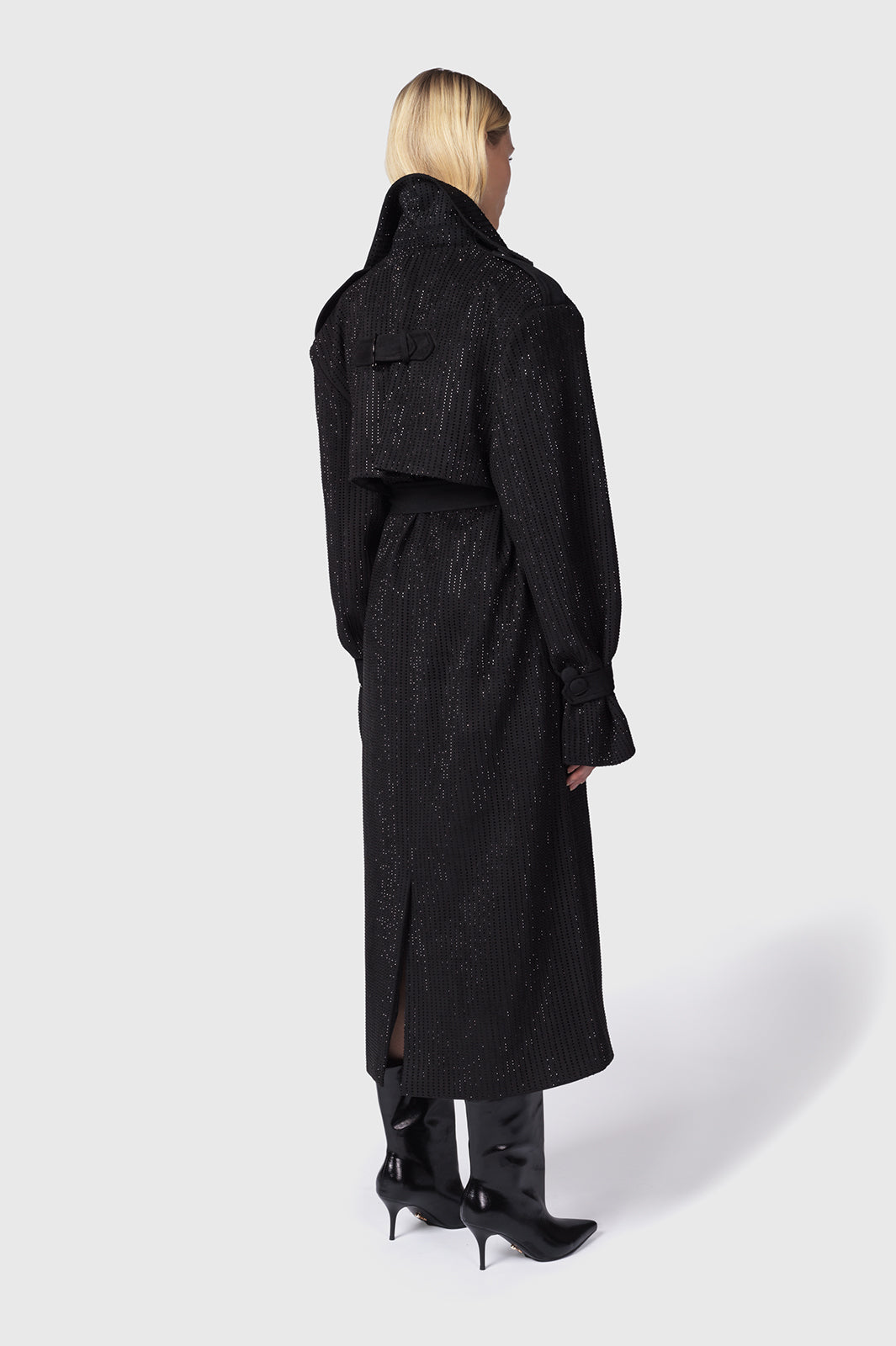 TRENCH VELIA NERO