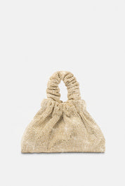 ANGEL AURA GOLD POUCH BAG