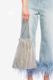POUCH BAG BAHIRA ARGENTO