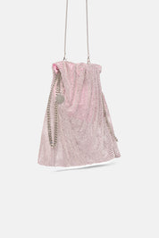 BAHIRA BLUSH POUCH BAG