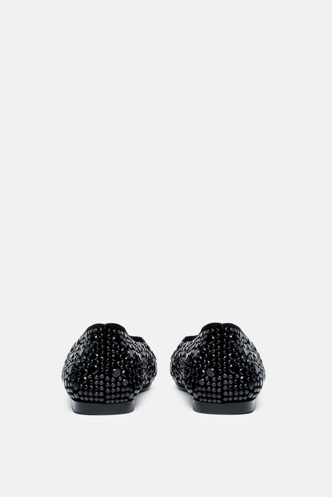 Aevi – black ballet flats | TWENTYFOURHAITCH – back view